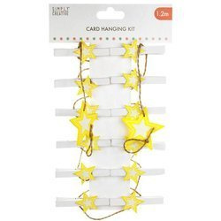 Girlanda Spinacze z gwiazdkami - Simply Creative