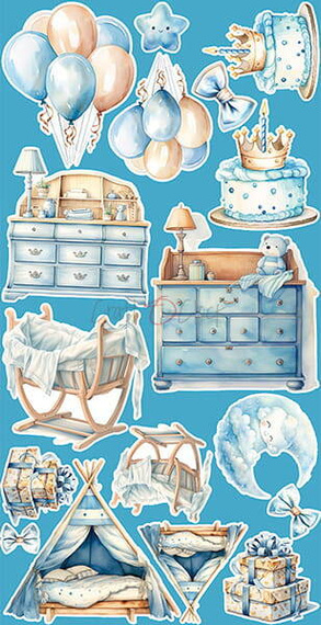 Boy & Toy - Craft o'clock - zestaw dodatków - miks