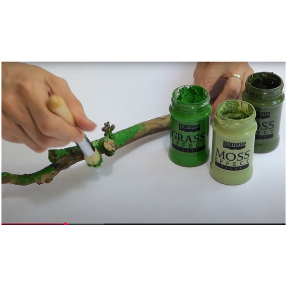 Pasta efekt mchu Moss Effect jasny zielony 100ml - Pentart