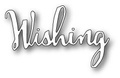 Wykrojnik - Poppystamps - Wishing Script