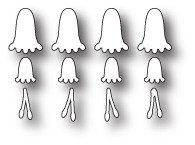 Wykrojnik - Memory Box - Delicate Blossoms - kwiatuszki