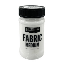 Medium do tkanin i skór - fabric medium - 100ml - Pentart