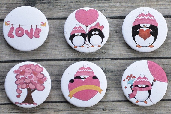 Buttony - Enamored Penguins