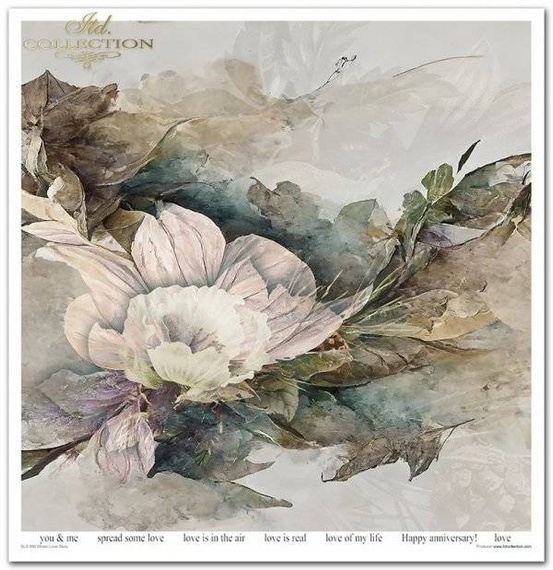 Zestaw papierów do scrapbookingu 30x30 - Itd Collection - Winter Love Story