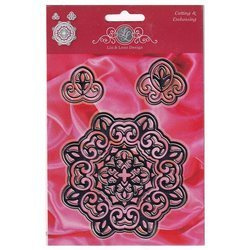 Wykrojnik Joy! - Lin & Lene 1201/0041 serwetka narożnik ażur