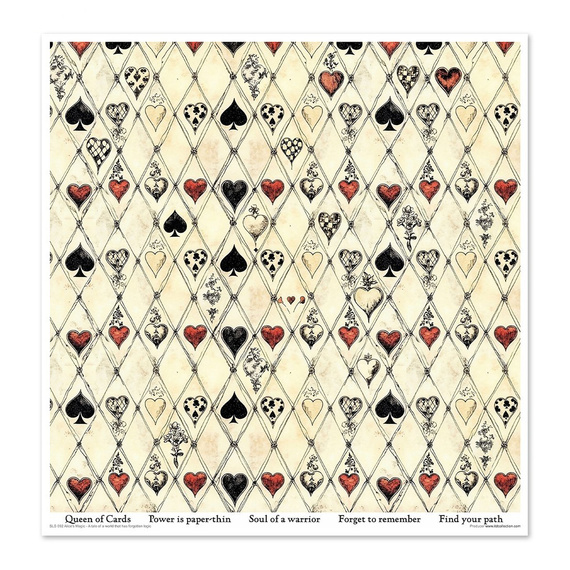 Zestaw papierów do scrapbookingu 30x30 - Alice's Magic 2 - Itd Collection