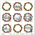 Zestaw papierów do scrapbookingu 30x30 - Itd Collection - Merry Christmas