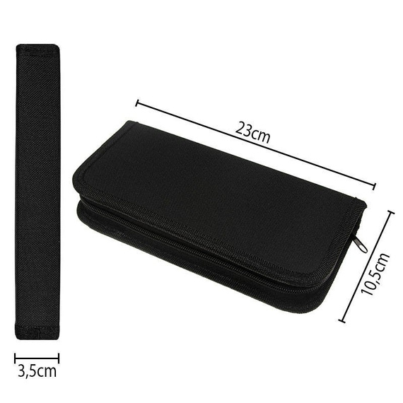 Zestaw malarski podróżny w etui - Phoenix - farby akwarelowe 5x12 ml, 5 pędzli