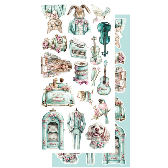 Zestaw papierów do scrapbookingu 15x30 - Alchemy of Art - Dreamy Dreams