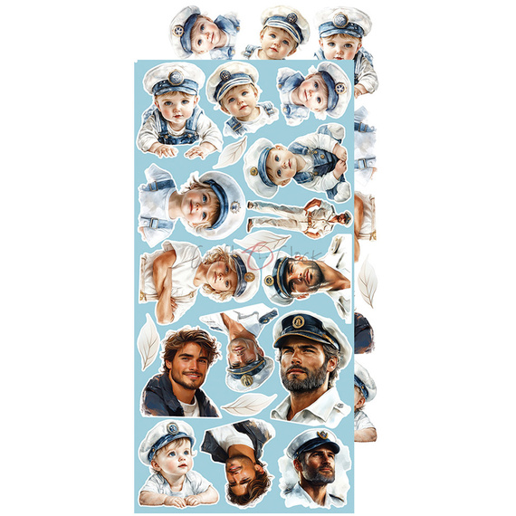 Zestaw dodatków do scrapbookingu - Craft o'clock - Emerald Tales - Flowers