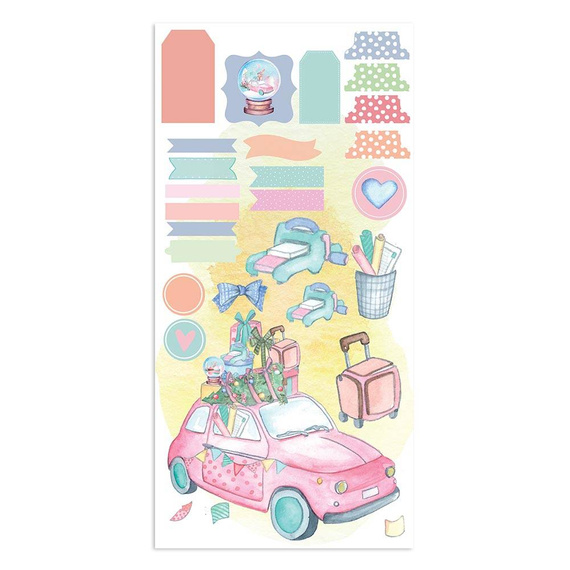 Zestaw papierów do scrapbookingu 15x30 - Stamperia - Christmas Rose