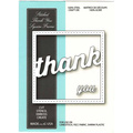 Wykrojnik - Memory Box - Stitched Thank You Square