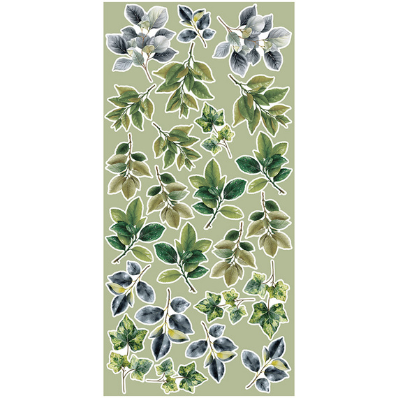 Zestaw dodatków do scrapbookingu - Craft o'clock - Leaves #2