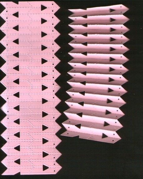 Wykrojnik - Nellie's Choice - NFD 006 harmonijka /baza rozetki