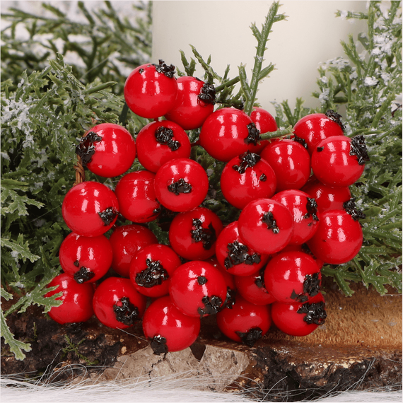 Owoce głogu na druciku - 1 gałązka