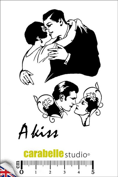 Stempel - Carabelle Studio - In Love zakochani pocałunek