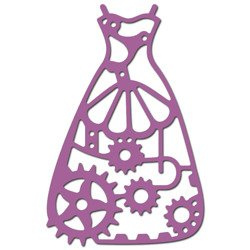 Wykrojnik - Crafty Ann - Dress 3 - CABD-103 suknia steampunkowa