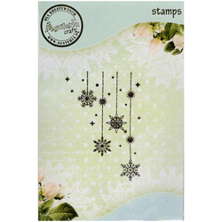Stempel polimerowy - Girlanda z gwiazdek - Agateria