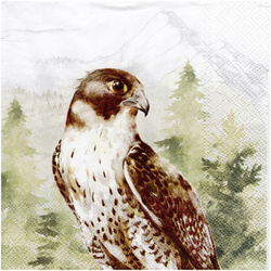 Serwetka do decoupage 33x33cm - Hawk jastrząb