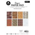 Zestaw papierów do scrapbokingu A5 Designer Paper Pad - StudioLight - Watercolor