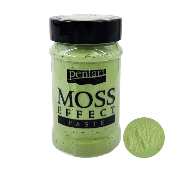 Pasta efekt mchu Moss Effect jasny zielony 100ml - Pentart