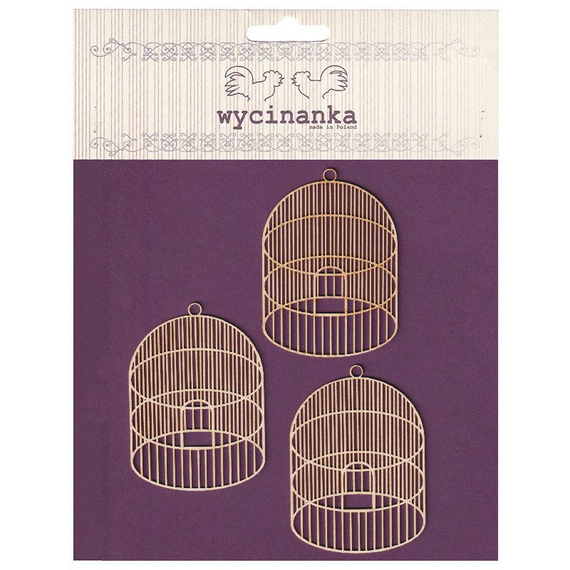 BIRDS PARADISE - klatki dla ptaków - Wycinanka