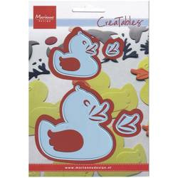 Wykrojnik - Marianne Design - Rubber Ducks - kaczuszki kąpielowe