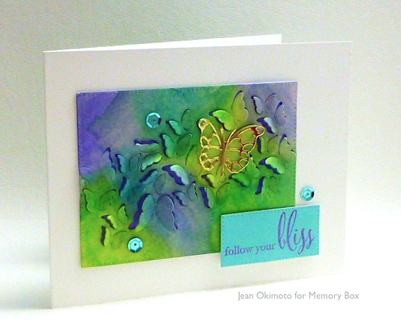 Wykrojnik - Memory Box - Butterfly Wing Medley 99209 motyle