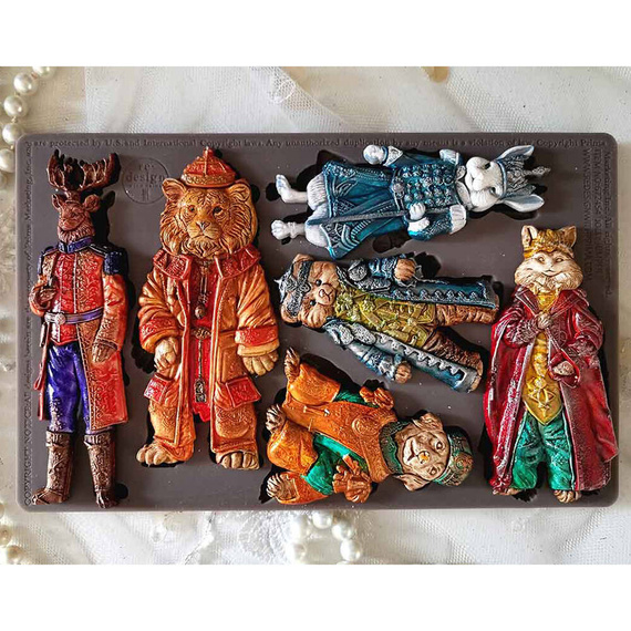 Foremka silikonowa - Prima - Jolly Jumper zwierzęta w ubraniach