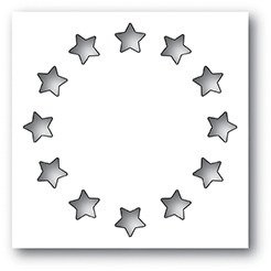 Wykrojnik - Memory Box - Starry Ring gwiazdki