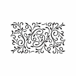 Stempel polimerowy - Tło gałązki - Agateria