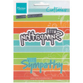 Wykrojnik - Marianne Design - With Sympathy napis