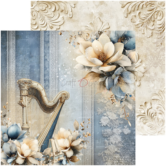Zestaw papierów do scrapbookingu 15x15 - Craft o'clock - Melody of My Soul
