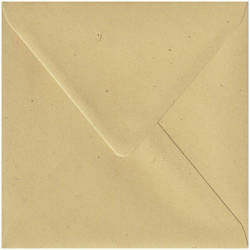 Koperta ozdobna ekologiczna K4 NK Flora Tabacco jasny brąz 130g