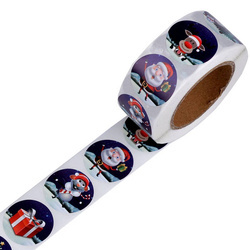 Naklejki papierowe granatowe Boże Narodzenie