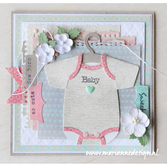 Wykrojnik - Marianne Design - Eline's Baby Onesie, body