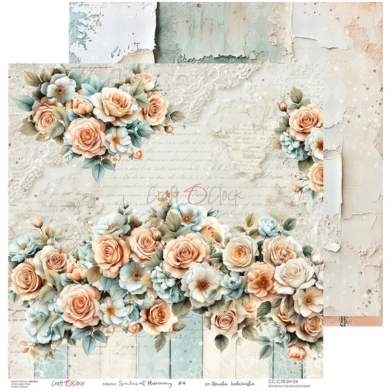 Zestaw papierów do scrapbookingu 30x30 - Craft o'clock - Sprites of Harmony