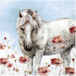 Serwetka do decoupage 33x33cm - Wild horse koń