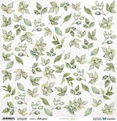 Papier 30x30 - ScrapAndMe - Leaves 5 - arkusz do wycinania