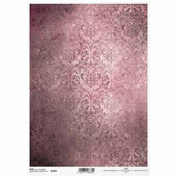 Papier ryżowy A4 do decoupage ITD-R1944 damask