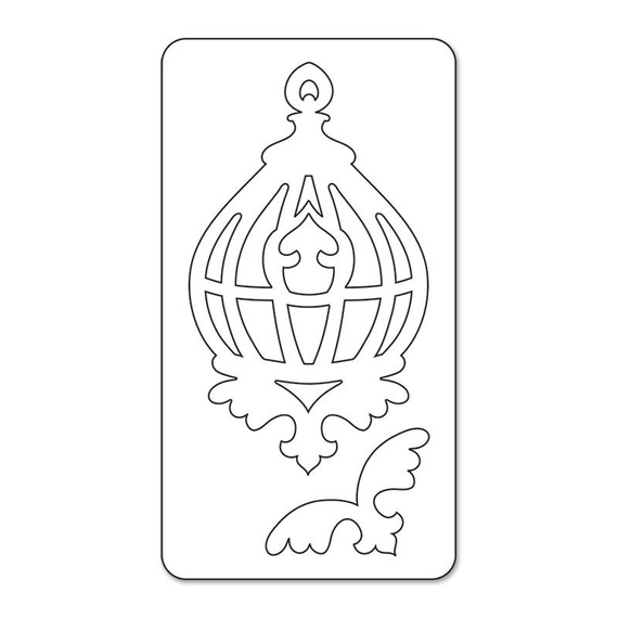 Wykrojnik Sizzix Originals - Bird Cage 658223 klatka