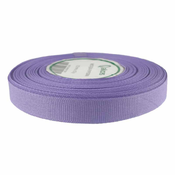 Tasiemka / wstążka rypsowa 12mm liliowa 22,5mb
