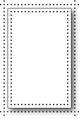 Wykrojnik - Memory Box - Pinpoint Single Frame - prostokąt z perforacjami