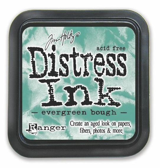 Tusz Distress Ink Pad - Ranger - Tim Holtz - Evergreen Bough