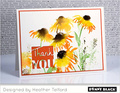 Wykrojnik - Penny Black - Thank You Squares - okienka ażury