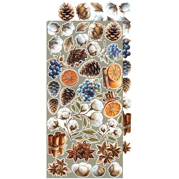 Zestaw dodatków do scrapbookingu  - Craft o'clock - Jolly Season - MIX