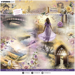 Zestaw papierów do scrapbookingu 20x20 - StudioLight - Collage paper Growing & Blooming