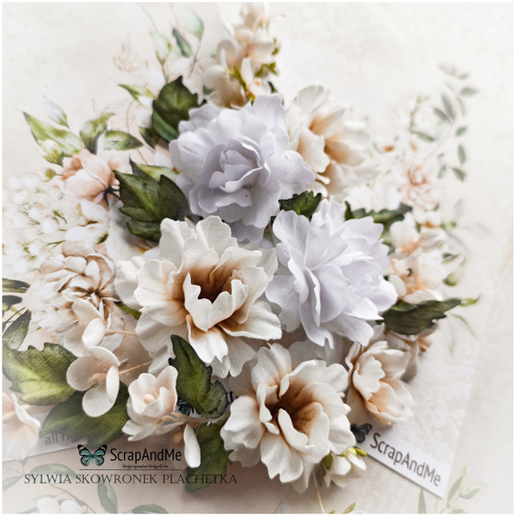 Wykrojnik do papieru - Scrapandme - Kwiatki 035