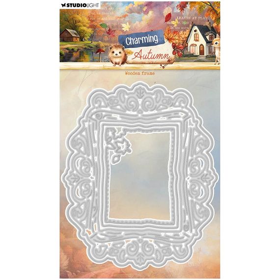 Wykrojnik do papieru - StudioLight - Wooden frame ramka drewniana