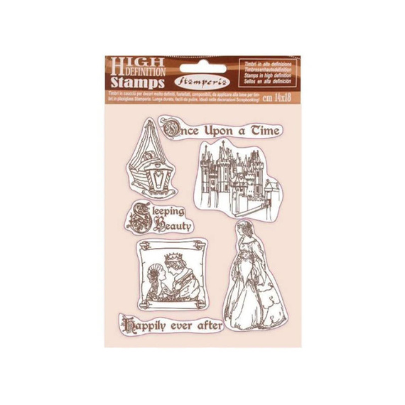 Stempel - Stamperia - Sleeping Beauty Once Śpiąca Królewna